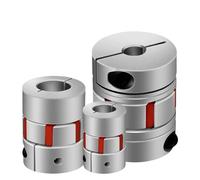 BW - coupleur à trois mâchoires D25L35 en aluminium, connecteur de moteur de couplage d'arbre Flexible, accouplements flexibles CNC 5/6/6, 35/8/10/12mm, 1 pièce