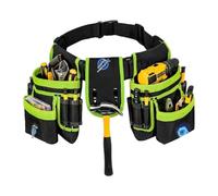 BWANGIAO Sacoche de Rangement magnétique pour Outils, Ceinture Porte-Outils d'électricien et de travailleur de la Construction, en Tissu 600D.