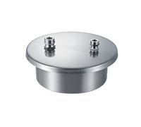 BWOFJGWH Transformateur Étanche Boîtier Électrique Coffret Raccord Boîte de Jonction en Acier Inoxydable 304 Brossé Étanche Contre l'Humidité à Double Passage