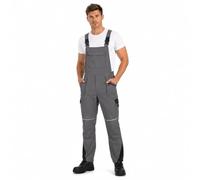 BWOLF Drift Salopette de travail pour homme avec salopette avec poches multifonctionnelles, tissu ripstop avec de nombreuses poches, Toile grise, M