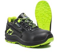 BWOLF Spyke S3 Bottes de Travail de Sécurité S3 Chaussures de Sécurité Hommes Chaussures de Sécurité Hommes Montante Imperméable 4x4 Grip, Noir/Vert