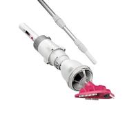 BWT Aspirateur de Piscine BC02 (avec Perche télescopique) | Nettoyage Efficace des piscines Hors Sol Jusqu’à 10 m³ | Fonctionnement sans Fil pour Une liberté Totale de Mouvement