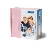 BWT E1 Hygienebox 820396 - Kit complet pour 1 an de durée de fonctionnement de votre station d'eau domestique préfiltre, comprend 1 tasse filtrante et 2 éléments filtrants