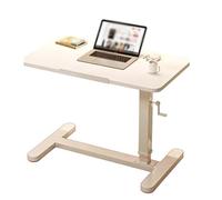 Bx9rE7tK3g Table d'appoint Bed Desk Laptop Adjustable Sofa Side Table Folding Meubles de Salon(Blanc)
