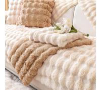BXAEYIPOR Housse de canapé, Housse de sofa, Housse de canapé avec sous-couche antidérapante, Nouvelle housse de canapé universelle à structure solide et antidérapante pour salon, Housse de coussin de
