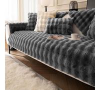 BXAEYIPOR Housse de canapé, Housse de sofa, Housse de protection de canapé avec sous-couche antidérapante, Nouvelle housse de canapé universelle antidérapante à structure solide pour salon, Housse de