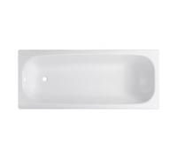 By Kaldewei Vivien 150 x 70 cm Baignoire gain de place 82 L en acier émaillé, sans pieds, blanc (SATVIVI150)