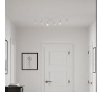 By Rydéns Spot plafonnier Correct 6 124 cm Blanc mat