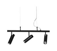 By Rydéns Lampe à suspension Puls Bar 80 cm Noir mat