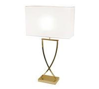 By Rydéns Lampe de bureau Omega 52 cm laiton-blanc