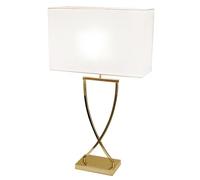 By Rydéns Lampe de bureau Omega 67 cm laiton-blanc
