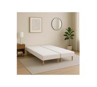 by sommiflex SOMMIER TAPISSIER Blanc 90x200x2 (180x200) | Fabrication FRANÇAI