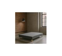 by sommiflex SOMMIER TAPISSIER Gris 120x190 cm | Fabrication FRANÇAISE ARTISA