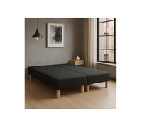 by sommiflex SOMMIER TAPISSIER Noir 100x200x2 (200x200) | Fabrication FRANÇAI