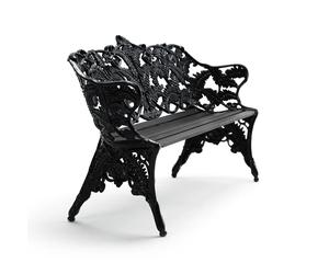 Byarums bruk Canapé Classic Lasure acajou noir. support noir