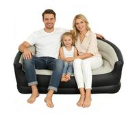 Byeaon Canapé Gonflable - Portable et Pliable Confortable,pour Usage Intérieur - pour Salon Maison Intérieur Extérieur Camping Voyage Plage Jardin Terrasse Patio Famille