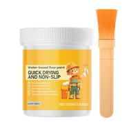 Byeaon Peinture pour sol de garage, revêtement de sol en béton, époxy à séchage rapide, kit époxy facile à utiliser, revêtement barrière anti-humidité, 6,4 x 5,7 cm, pour barrière d'humidité