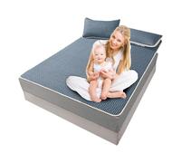Byeaon Tapis de lit de Chambre à Coucher d'été, Tapis de Refroidissement d'été - 70,87x78,74 Pouces de Sensation de fraîcheur - Style Simple Double Couche, idéal pour Le Confort du