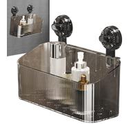 Byeaon Wall Mounted Shower Shelf | Shower Organizer Shelves | Bathroom Shelf Suction Cup | Shower Rack For Shampoo | Shower Storage Organizer | Bathroom Storage Organizer for Home Bathroom Organizer
