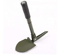 BYFRI Armée en Acier Au Carbone Pliant Militaire Pelle Spade Pioche Bouteille De Scie Opener Boussole Camping en Plein Air