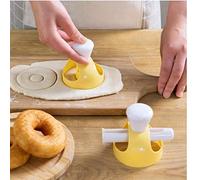 BYFRI Donut Moule avec Clip DIY Gâteau Biscuit Pain De Boulangerie Desserts Cutter Cadre Moule Outils De Cuisson Donuts Maker Cuisine 1 Pcs Ustensiles De Cuisson