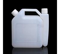 BYFRI Essence Huile Stroke 2 litres Bouteille De Mélange Réservoir De Carburant Container 25: 1 50: 1 pour Trimmer Chainsaw