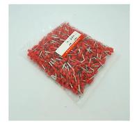 BYLSAGWHT Lot de 1000 connecteurs Fils électriques E7508, bornes à for câbles, Embouts for 0,5 mm², 22 AWG