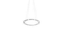 Byok Piani Rondo 48 Down Pendelleuchte, aluminium mat, rosette B3 (avec LED)