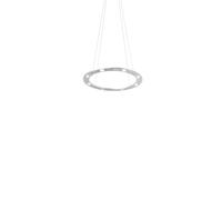 Byok Piani Rondo 48 Down Pendelleuchte, aluminium poli, rosette B3 (avec LED)
