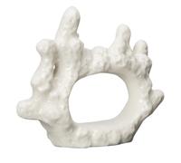 Byon Anneau de serviette Coral Blanc