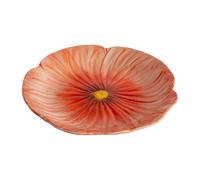 Byon Assiette à dessert Poppy 20.5x21 cm Rouge