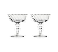 Byon Coupe à champagne italienne Opacity 15 cl lot de 2 Clair