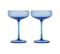 Byon Coupe à champagne Opacity 30 cl lot de 2 Bleu
