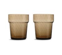 Byon Gobelet Opacity 30 cl lot de 2 Marron