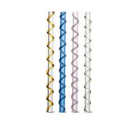 Byon Pailles Celebrate lot de 4 Bleu-ambre-rose-vert