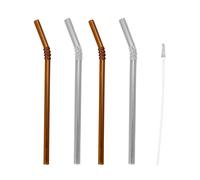 Byon Pailles Smile Lot de 4 Transparent-marron