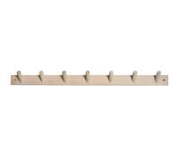 Byon Porte-manteaux Else naturel 7 boutons