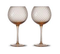 Byon Verres à vin Opacity 47 cl lot de 2 Pêche