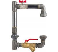 Bypass Haut Pour Pompe De Chauffage Central 50-2" Galvanisé