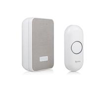 Set complet pour Sonnette sans fil Byron DBY-22321 150 m gris, blanc