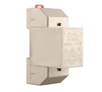 Byron Transformateur pour sonnette, 8 V, 1 A, Montage Mural ou Rail DIN | Installation à 2 fils, Compatible avec boutons poussoirs lumineux, Protection IP20, 00.640.99