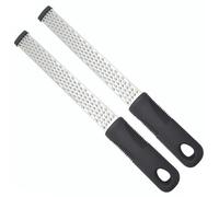 BYYLECL Râpe à long manche en acier inoxydable, outil de cuisine pour agrumes, ail, gingembre, chocolat, légumes L