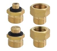 BYZESTY 4 Pièces Adaptateur Bouteille Gaz - Adaptateur Camping Gaz, Adaptateur Gaz Europe N ° 1-4