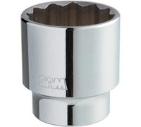 C-26 Douille 3/4" 26 mm 12 pans courte chromée