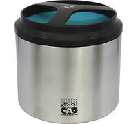 C.A.O. - Boites Alimentaire isothermes Simple 1 Litre en PP + INOX - Couleur Bleu - Hauteur 12,3 cm - Diamètre ø 13,2 cm