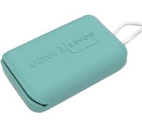 C.A.O. Étui à Savon en Silicone, Couleur Menthe | Issu de matières minérales, Sans plastique, Longueur 10 cm, Largeur 6,5 cm, Hauteur 3 cm