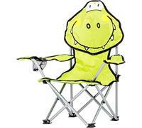 C.A.O. - Fauteuil Pliant Enfant en Tube Acier - Toile Polyester 600D - Croco - Longueur 33 cm - Largeur 33cm - Hauteur H65 cm - Assise 26x31x24 cm