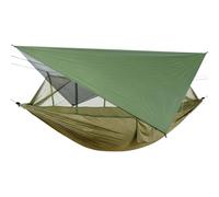 C.A.O. Hamac Moustiquaire Kaki 300 cm x 140 cm | 210T Nylon, Toile anti pluie Polyester 190T, Imperméabilité 1000 mm, Largeur 140 cm