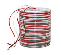 C.E. Pattberg Raffia Rubans en Raphia de Viscose Multicolores, Bobine de 50 m de Cordons pour Emballage Cadeau, 5 Fils de Décoration et Bricolage, Ruban Décoratif pour Présents