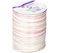 C.E. Pattberg Raffia Rubans en Raphia de Viscose Multicolores, Bobine de 50 m de Cordons pour Emballage Cadeau, 5 Fils de Décoration et Bricolage, Ruban Décoratif pour Présents